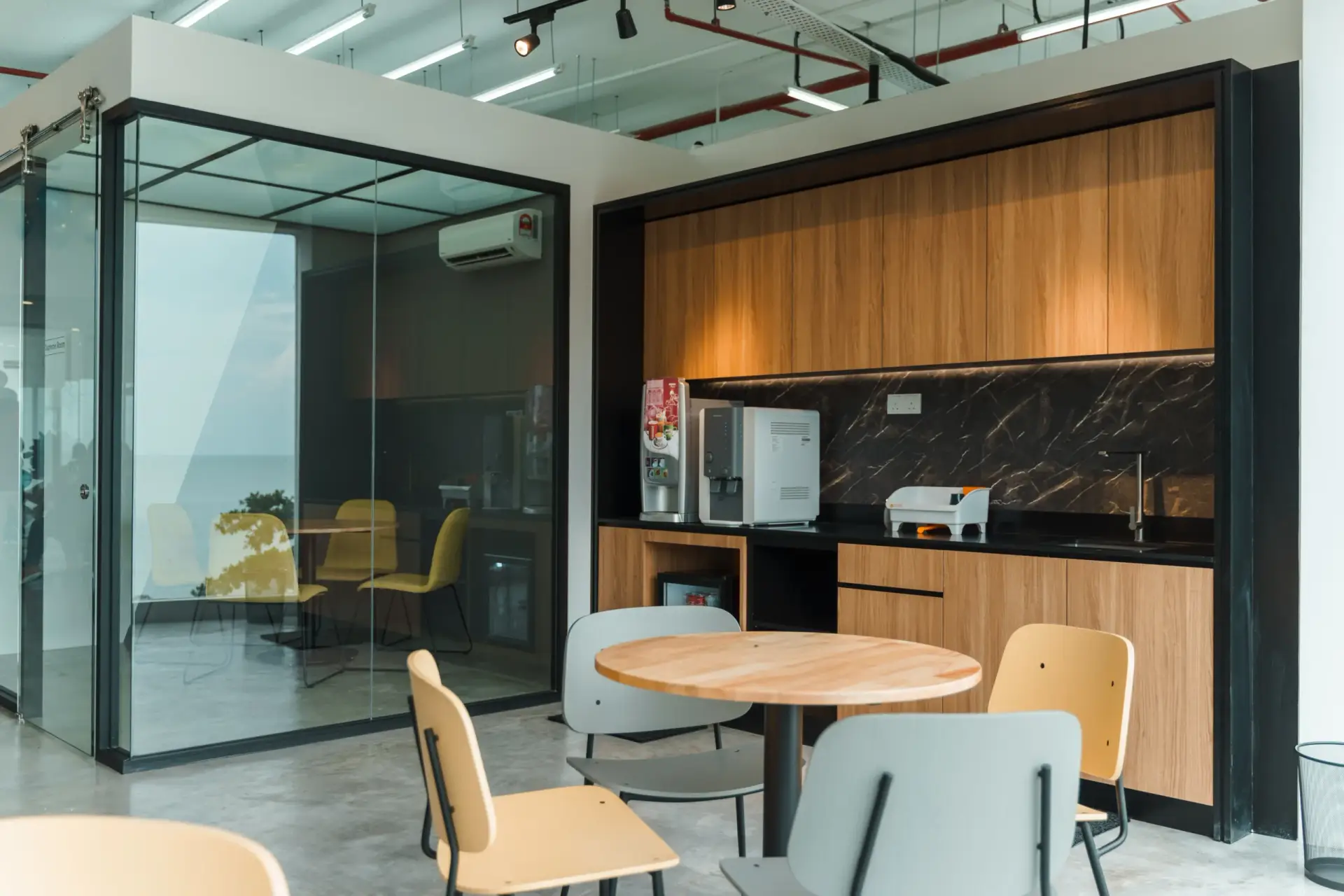 Corporate Office Pantry Renovation Singapore